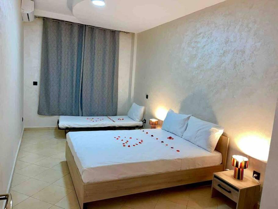 Appartement Haut Standing 3 Chambres Avec Terasse Quartier Gueliz Hivernage A Marrakech I19 Марракеш Экстерьер фото